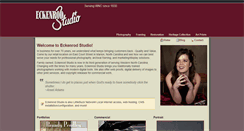 Desktop Screenshot of eckenrodstudio.com